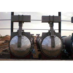 Saturated Steam AAC Chemical Autoclave / AAC Block Machine , High Temperature