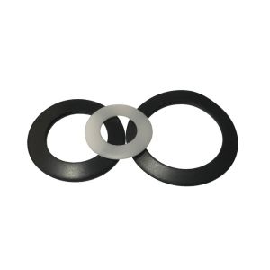 Shore hardness 60 filled PTFE piston rings , 100% testing PTFE fittings parts