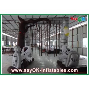 Durable Inflatable Holiday Decorations , Inflatable Halloween Arch For Rental