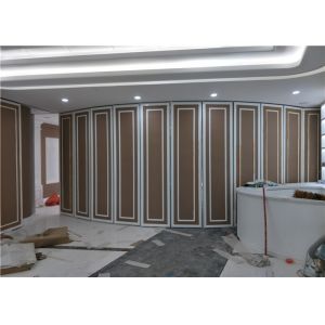 Wholesale Arc Sound Proof Sliding Movable Partition Wall Hotel Project Acoustic Partition from china suppliers