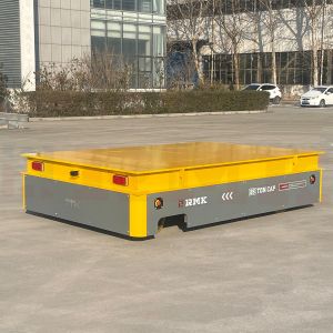 Wholesale 25T Accumulator Powered Polyurethane Wheels Trackless Transfer Cart from china suppliers