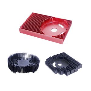 Precision Heat Sink Aluminium Extrusion Customized Electronic Heat Sink