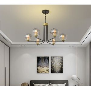 Wholesale Smoked Glass Pendant Lamps Modern Pendant Light 3000K To 6000K from china suppliers