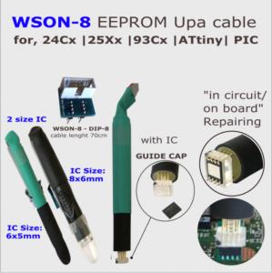 China WSON  POGO PIN ADAPTER with guide cap for in-circuit ECU mileage programmer connect cable on sale