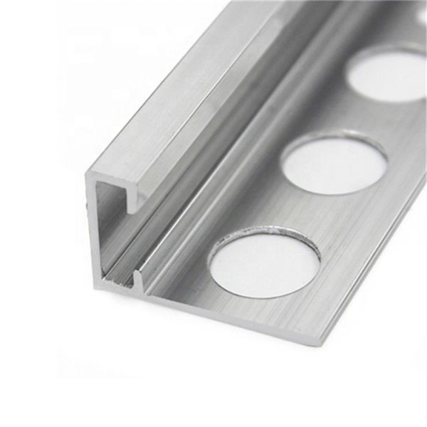 Quality Free Sample OEM Logo Customized Tile Corner Trim Aluminium Ceramic Tile Trim for sale