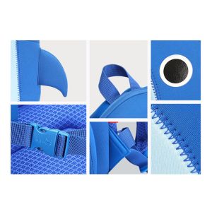 NHB186 New arrival cute and vivid shark toddler Backpack bag