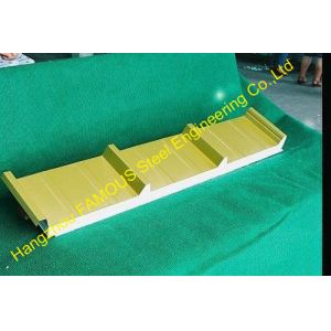 China Light Weight Construction EPS Sandwich Panels Roofing For Cold Room on sale