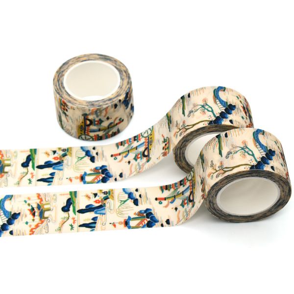 Ins Design Custom Printed Adhesive Ancient Home Decoration Washi Tape
