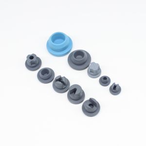 OEM ODM 13mm Bromobutyl Rubber Stopper For Injection Vial ISO13458