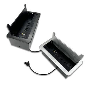 Flip Cover Socket Desktop Electrical Power Socket Universal Conference Furniture