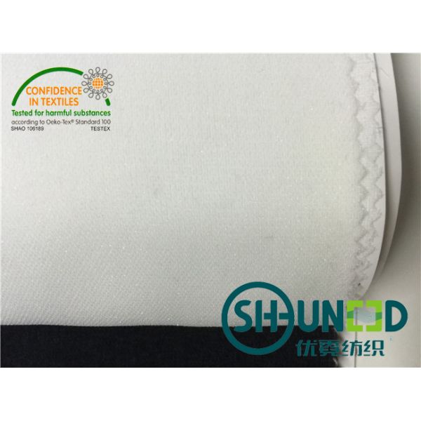 100% Polyester 22 gsm 122cm Width Woven Interlining Fusible Interlining for Women's Wear