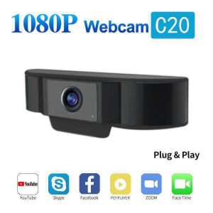 webcam network USB computer camera 1080P high-definition conference microphone
