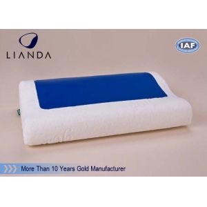ECO - Friendly Fabric Memory Foam Bed Pillow With Mite And Allergen Proof Cover