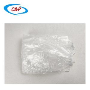 Clear Poly Surgical Sterile Medical Equipment Covers Drapes With Elasticized