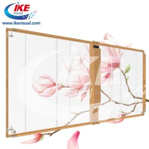 Window Glass Digital Billboard LED Screen Outdoor Transparent IP65