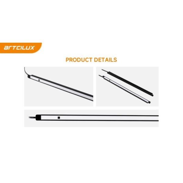 Embedded LED Cabinet Strip Light Ultra Thin 7mm Width Customized Length