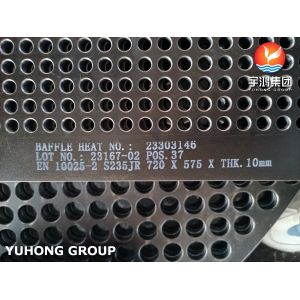 EN 10025-2 S235JR Carbon Steel Baffle Support Plate For Heat Exchanger