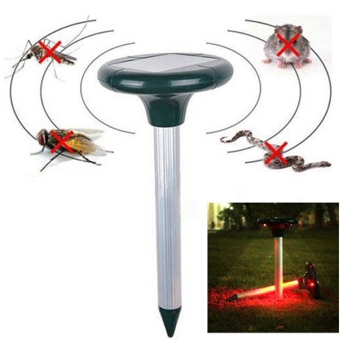 Quality Solar Power ultrasonic mouse repellent Rodent Mole Rodent Repeller for sale