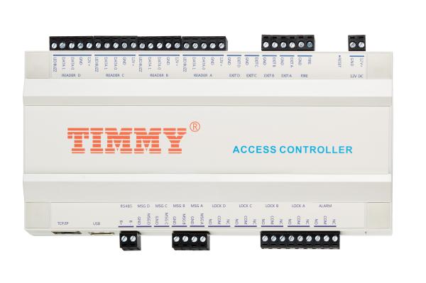Wiegand RS485 USB TCP IP 4 Door Access Controller Access Control System With
