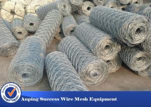 China Heavy Duty Economical Gabion Wire Mesh Roll / Gabion Wall Mesh For Guiding Bank on sale