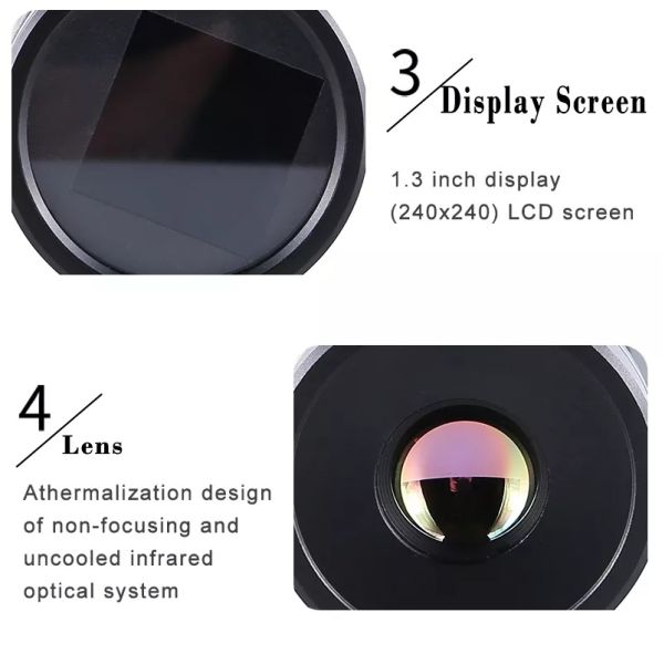 Long Range Thermal Imaging Scope Monocular Handheld IP66