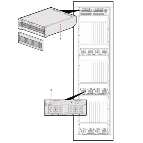 USN9810 Power Supply Unit 02120669= CN2E01PEMG ATCA,CN2E01PEMG,Power Entry
