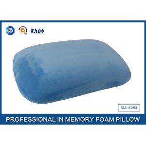 Blue Crystal Velvet Relaxation Memory Foam Sleep Pillow Or Nap Pillow