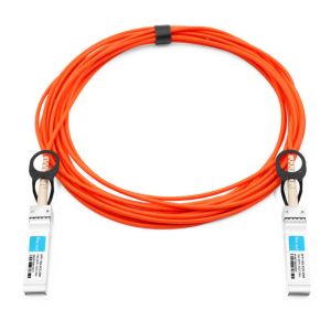 H3C SFP-XG-D-AOC-25M Compatible 25m (82ft) 10G SFP+ to SFP+ Active Optical Cable
