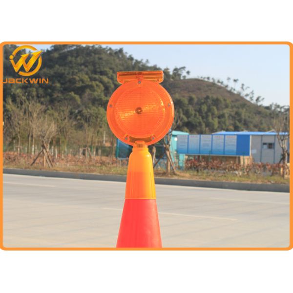 Solar Barricade Light Construction Warning Light Caution Signal Light Road Safety Light
