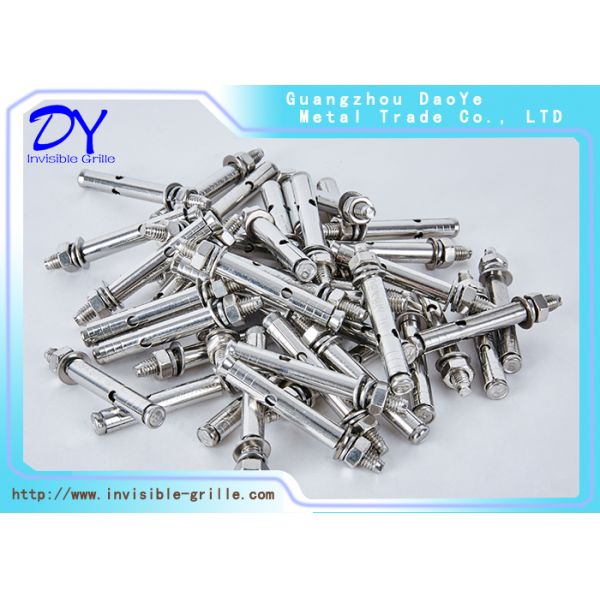 Fireproof Stainless Steel Cross Clip For 316 304 Wire Invisible Safety Grille