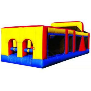 Kindergarten Baby Inflatable Obstacle Courses Bouncer Digital Printing