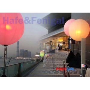 Colorful 1.6m Inflatable LED Event Lighting Balloon For Outdoor Decoration Muse