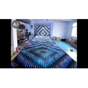 IP65 Waterproof LED Dance Floor 4.81mm Pixel 43222dots/㎡