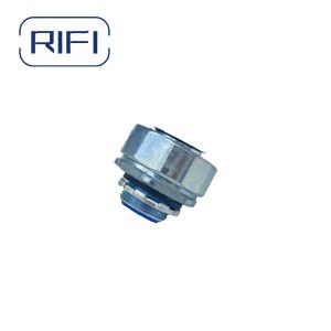 1/4"-4"Galvanized Zinc Material DPJ Type Flex To Boxmale Connector