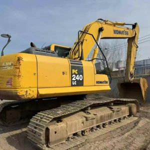Used Komatsu PC240 Excavator digger: Well - Maintained for Your Construction