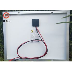 15W Polycrystalline Custom Solar Panels With 3.2mm Low Iron Tempered Glass