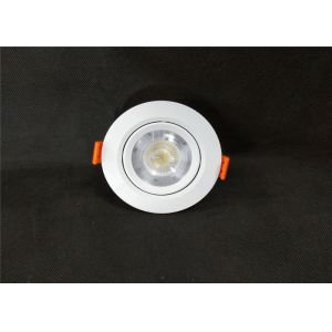 3W Adjustable Angle SMD Recessed Ceiling Spotlights , White LED Downlights