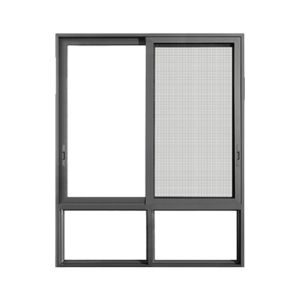 Aluminum Soundproof Sliding Windows Designing Service with and Durable Frame