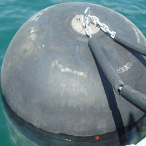 4.5*12.0M Floating Pneumatic Rubber Fenders PIANC ISO17357 Standard