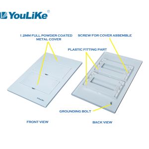 Recessed Mounted MCB Distribution Box Electrical Power Distribution Equipment