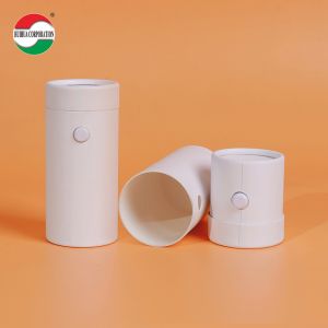 Custom Eco Friendly Biodegradable Childproof Resistant Packaging Round Cylinder