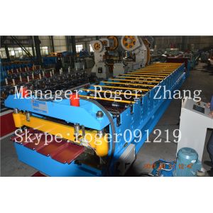 Galvanized Board Roof Panel Roll Forming Machine Automatic Control System