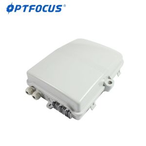 PC ABS Waterproof 24cores Fiber Optic Distribution Box IP55