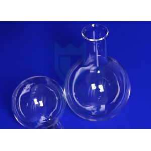 2.2g/Cm3 Science Lab Glassware Quartz Crucible Experimental Instrument