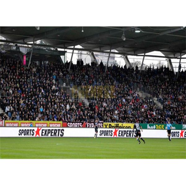 Lighter Weight P20 Led Display / Led Perimeter Advertising Boards Adjustable