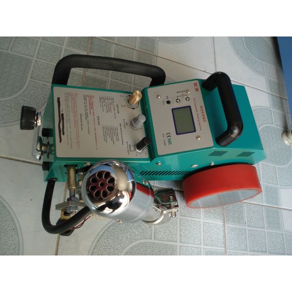 Portable Hot Air Vinyl Banner Welding Machine With Laser Positioning Function