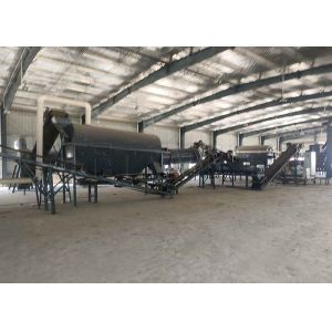 High Efficiency Dry Powder Roller Extrusion Granulator Line for NPK Compound