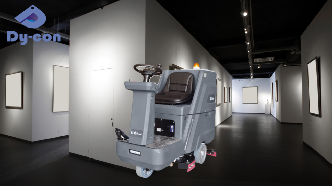 D8 Pro Ride-On Floor Scrubber Dryer 660mm Cleaning Width 130L Tank