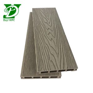 Hollow Type WPC Modern Deck Composite Decking Water Resisting