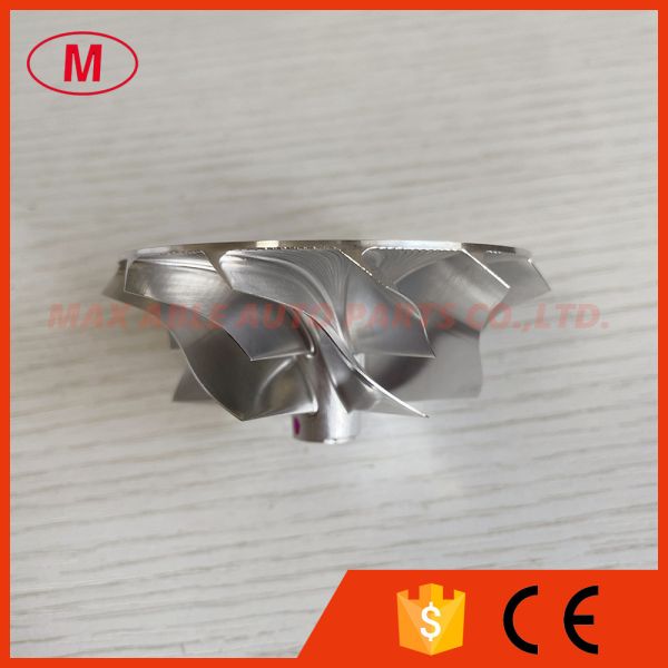 B03G 54.87/70.98mm 6+6 blades high performance turbocharger milling/aluminum 2618/billet Compressor wheel